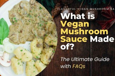 What is Vegan Mushroom Sauce Made of